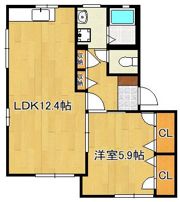 ハーティストK D棟の間取り画像
