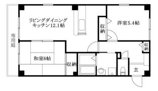 フォブールMIYAZAKIの間取り画像