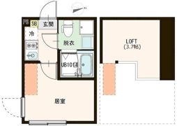 foret bleueの間取り画像