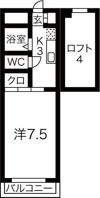 エスポワール本山の間取り画像
