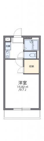 レオパレスラークの間取り画像
