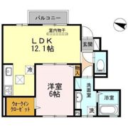 イーグル タニの間取り画像