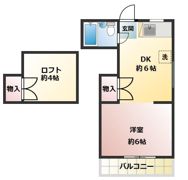 ヴェルディ弘明寺Aの間取り画像