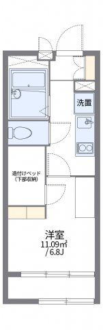 レオパレスSAKURAⅡの間取り画像