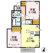 ラルーチェⅡの間取り画像