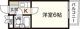 ドラゴン五日市の間取り画像