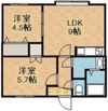 ベルアベニューの間取り画像