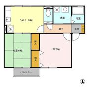 セジュール花岡の間取り画像