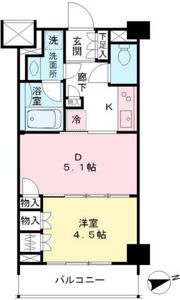 日神デュオステージ浜田山の間取り画像