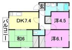 フォブール久万の台の間取り画像