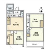 赤羽西戸建の間取り画像