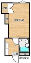 サザンコートの間取り画像