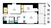 東京マンションの間取り画像