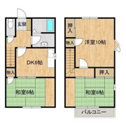 グリーンヒルズの間取り画像
