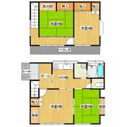岩井貸家の間取り画像