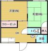 コーポ富田の間取り画像