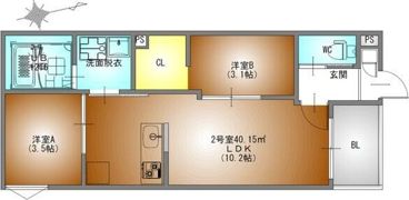 REGALEST野並の間取り画像