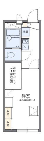 レオパレスエーデルワイスの間取り画像