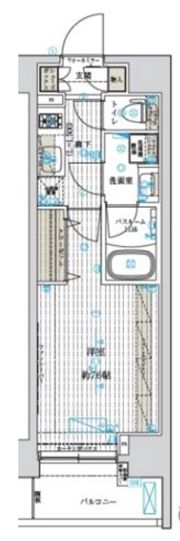 フュージョナル浅草FORESTの間取り画像