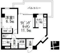 Ns21やごとの間取り画像