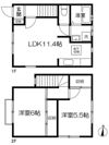 小田原市南町4丁目戸建の間取り画像