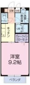 コーポ ユーエフの間取り画像
