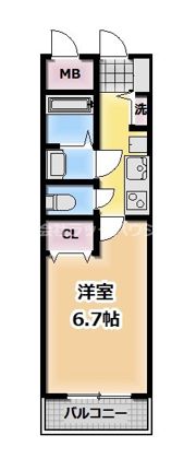 エスパシオ・アローネ鶴見の間取り画像