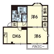 ピアハイツの間取り画像