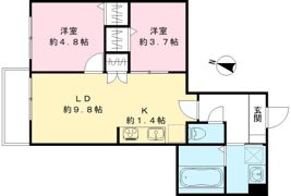 ハーモニー多摩平の間取り画像