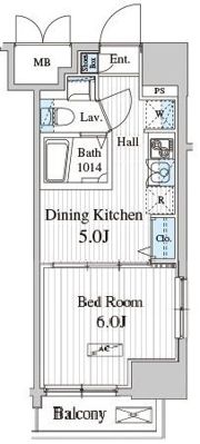 Totsu Residence Kaminarimonの間取り画像