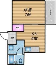 メゾンユタカファイブの間取り画像