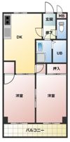メゾン欅の間取り画像