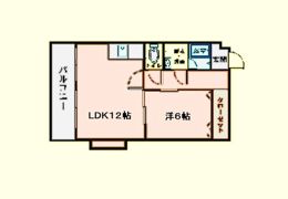 大丸マンションの間取り画像