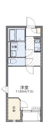 レオネクスト熊切の間取り画像