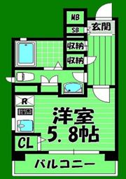 グレイスコート大倉山の間取り画像