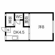ジュネスセントラルの間取り画像