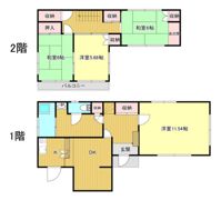 杉澤借家【中山西】の間取り画像