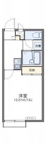 レオパレスひまわりの間取り画像