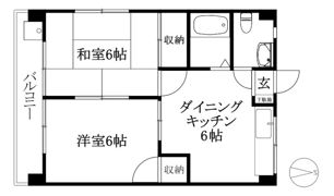 メゾンカトレアの間取り画像