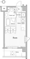 PREMIUM CUBE菊川の間取り画像