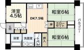 グランドハイツ山根の間取り画像