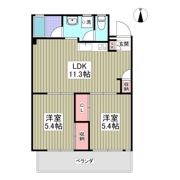 吉岡コーポの間取り画像
