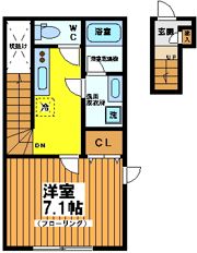 ザ・パークメゾン永福町A棟の間取り画像