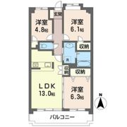 セルディーナ東小金井の間取り画像