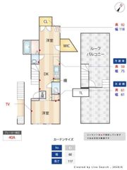 駒込テラスの間取り画像