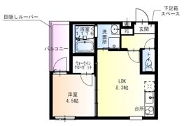フジパレス吹田寿町Ⅴ番館の間取り画像