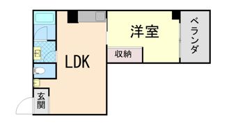 奥島コーポの間取り画像