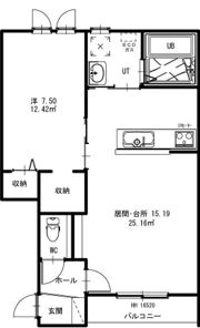 valhalla I(ヴァルハラ1)の間取り画像