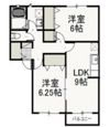 クリスタルパレス Cの間取り画像