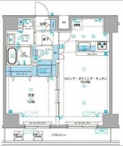 ジェノヴィア浅草Ⅲグリーンヴェールの間取り画像